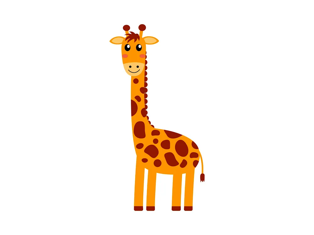 Giraffe cartoon