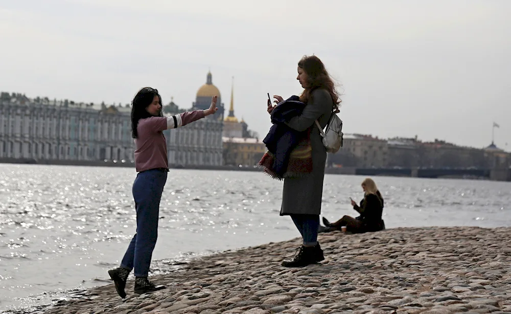 Residents of St. Petersburg