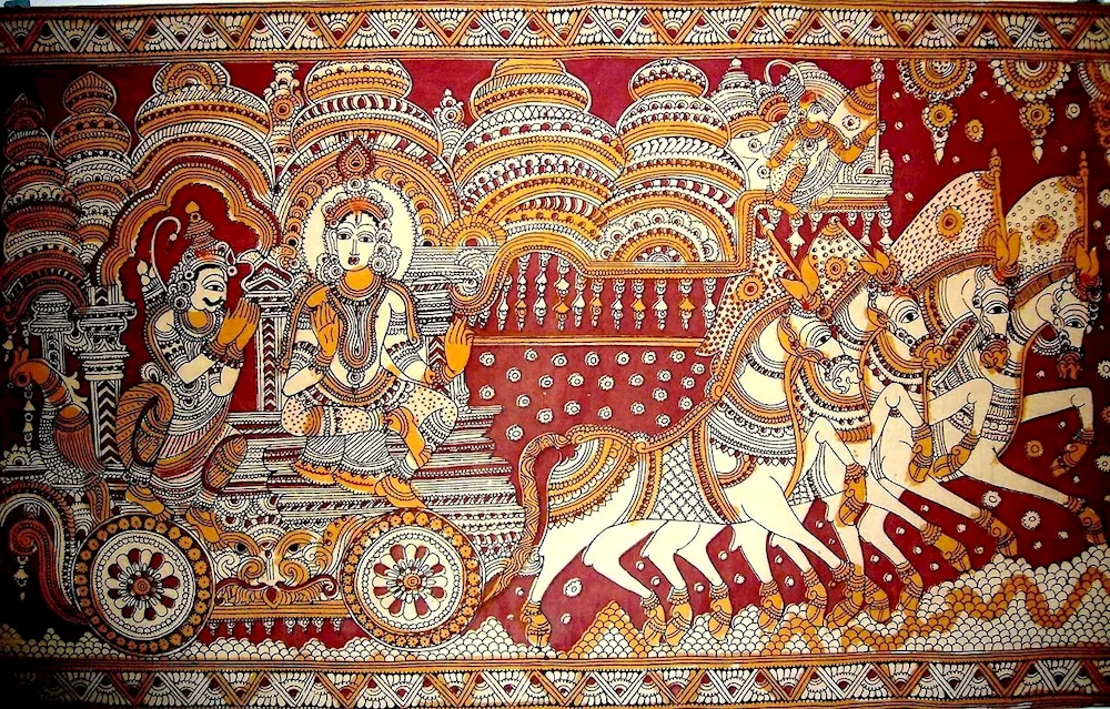 Madhubani painting of ancient India