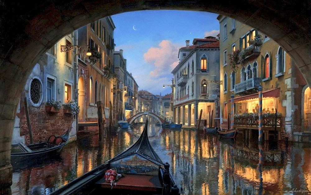 Paintings by Evgeny Lushpin