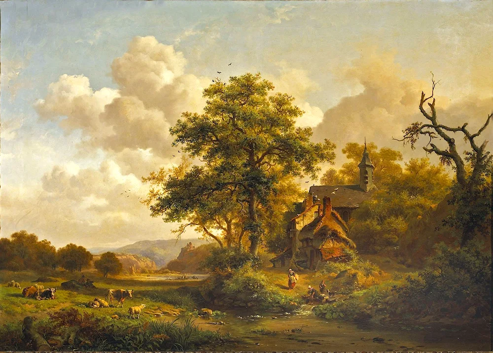 Painting Frederick Marinus Kruseman