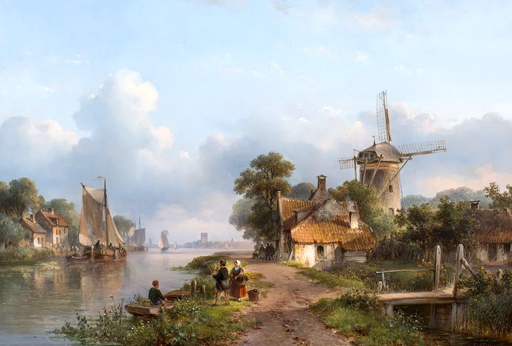 Painting Lodewijk Johanes