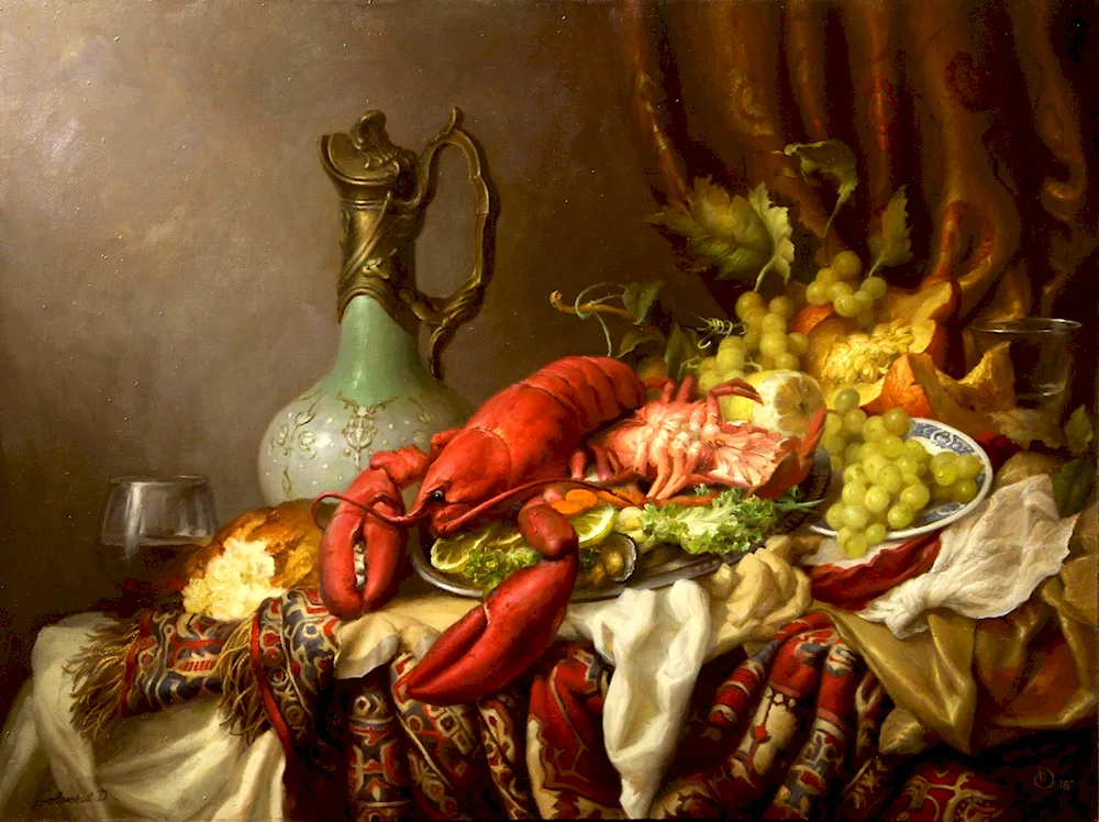Painting still life Dmitry Sevryukov