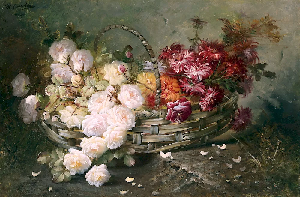 Painting still life Max Albert Carlier