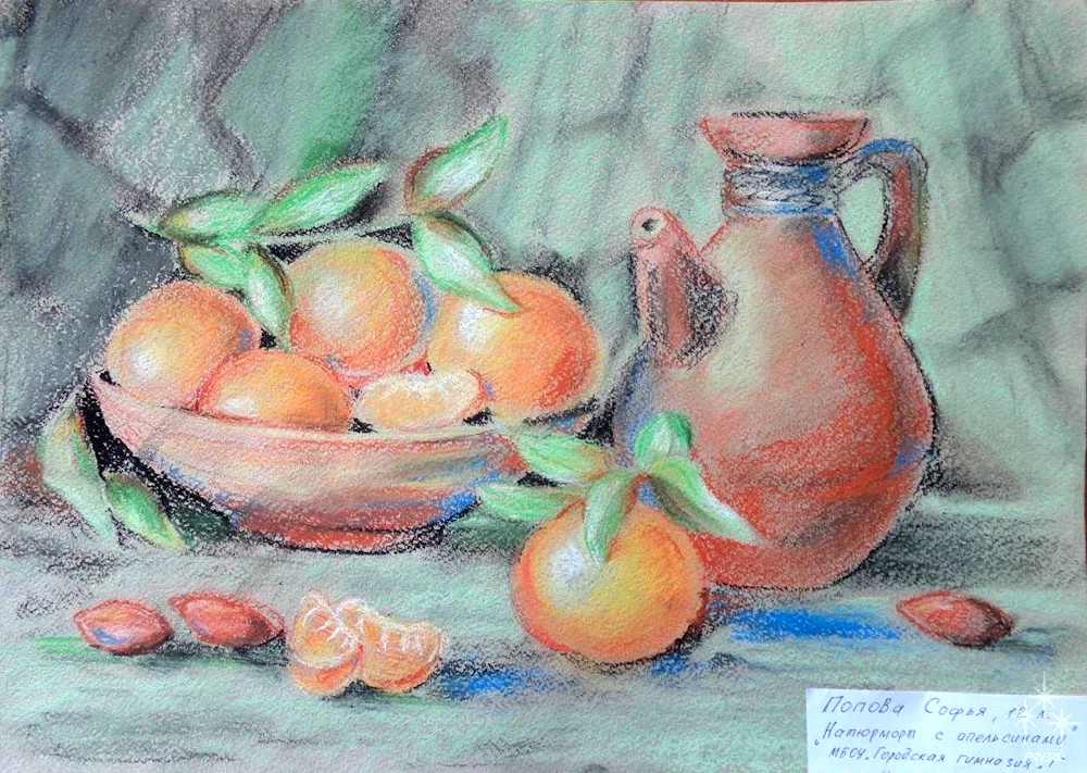 Pastel still life