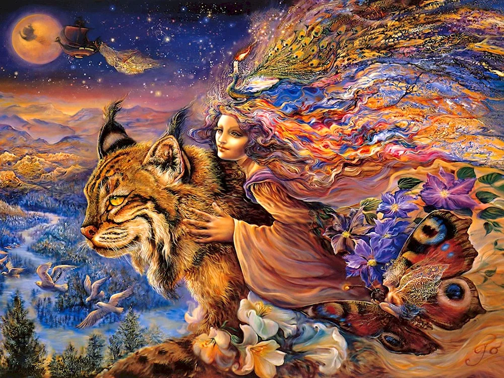 Josephine Wall lynx flight