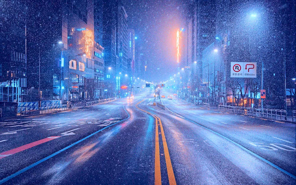 Winter in the city