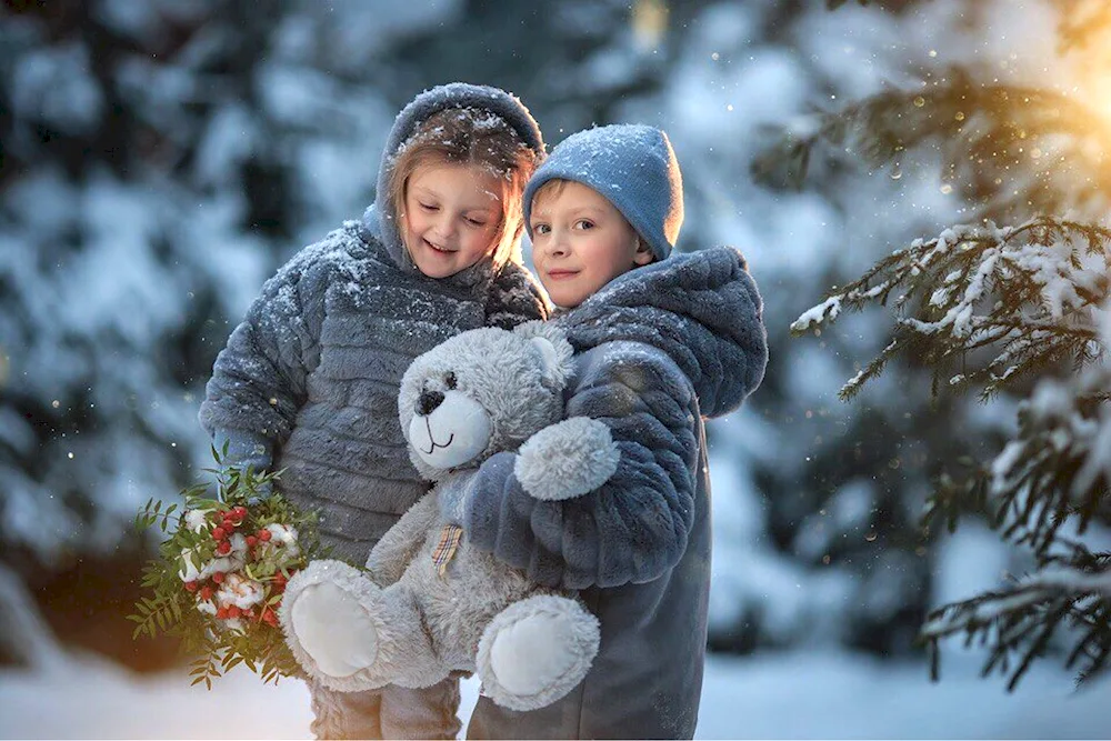 Winter for children