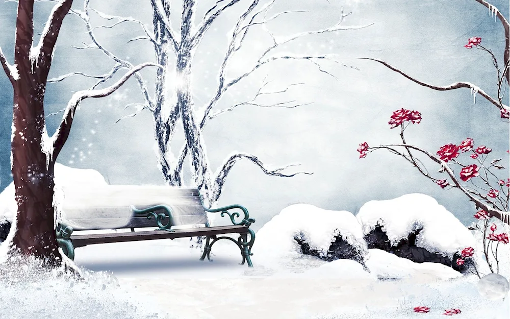 Winter illustrations