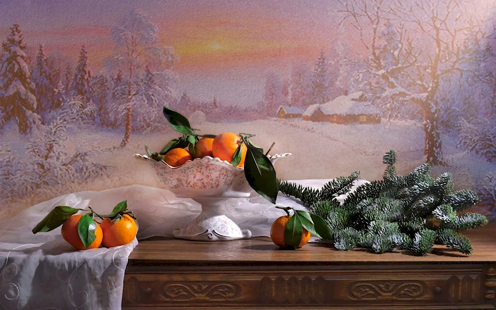 New Year still life