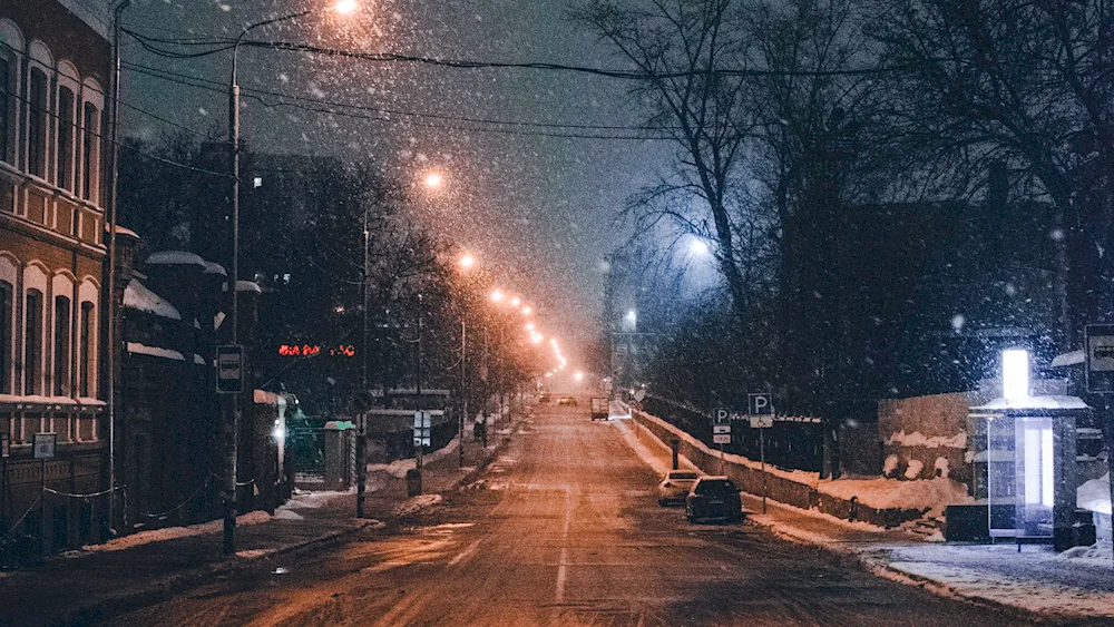 Winter city