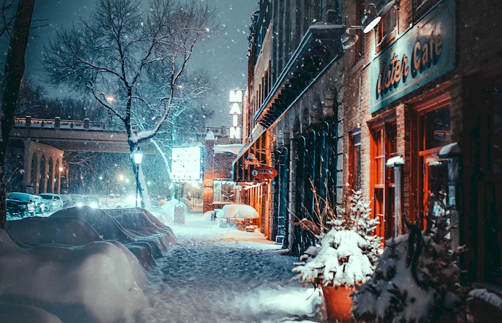 Winter city