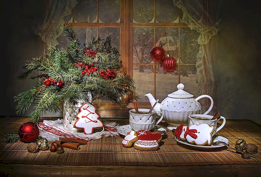 New Year still life
