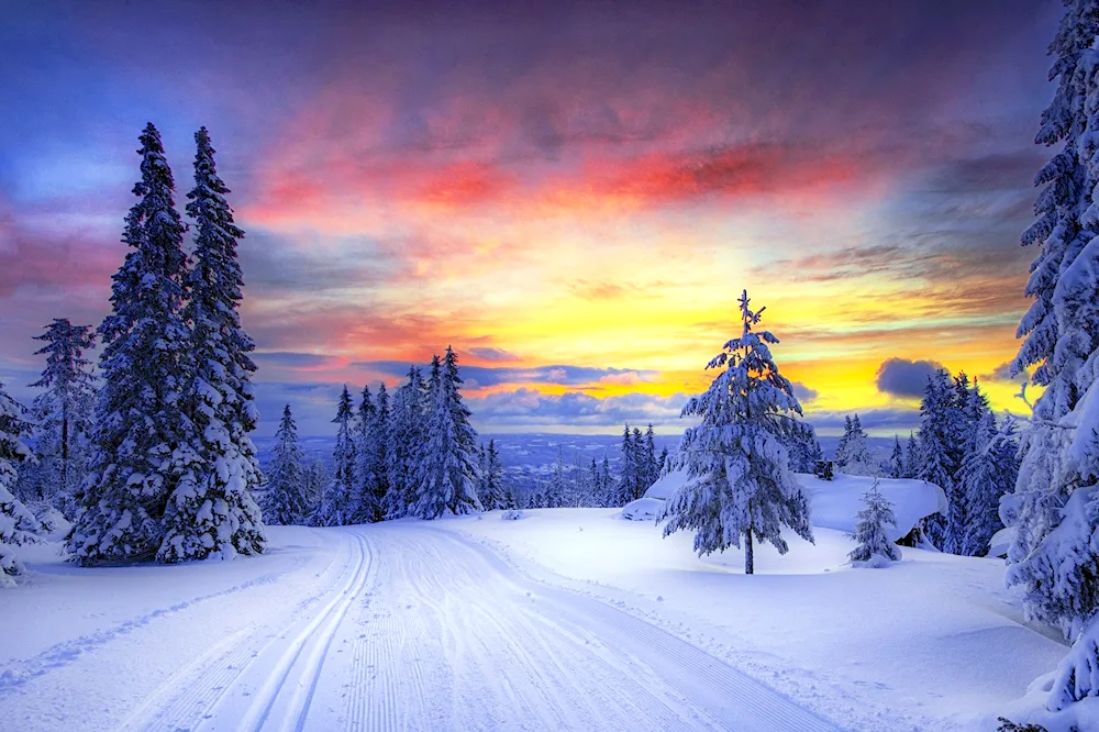Winter river