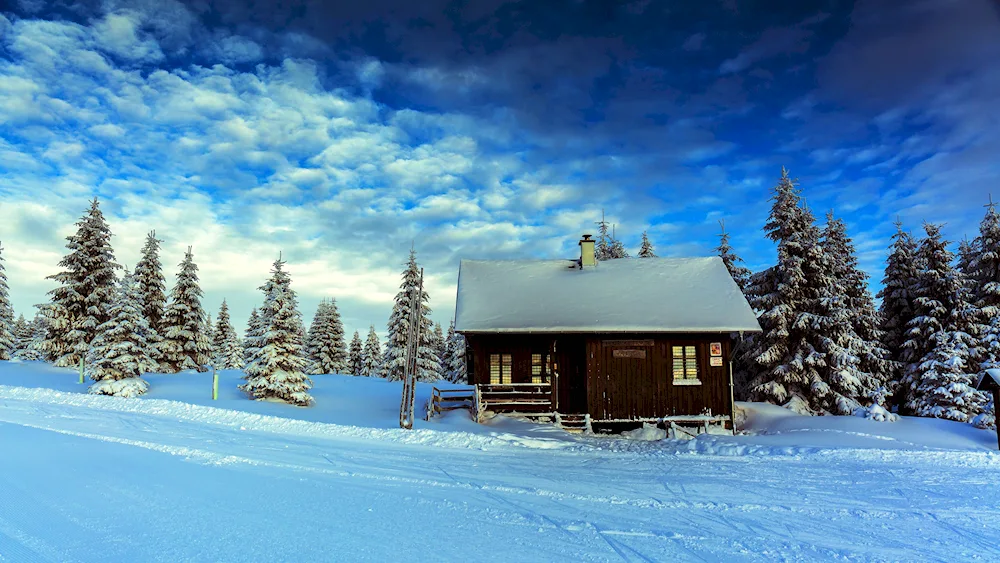 Mountains winter