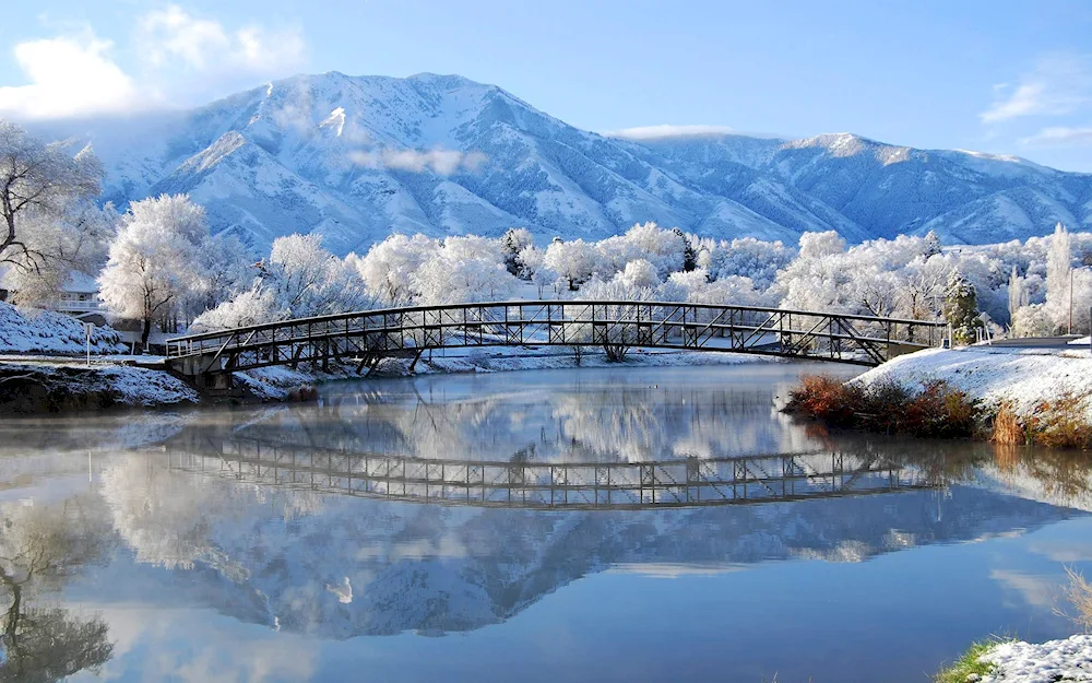 Winter landscape in Grabovica Serbia. ..