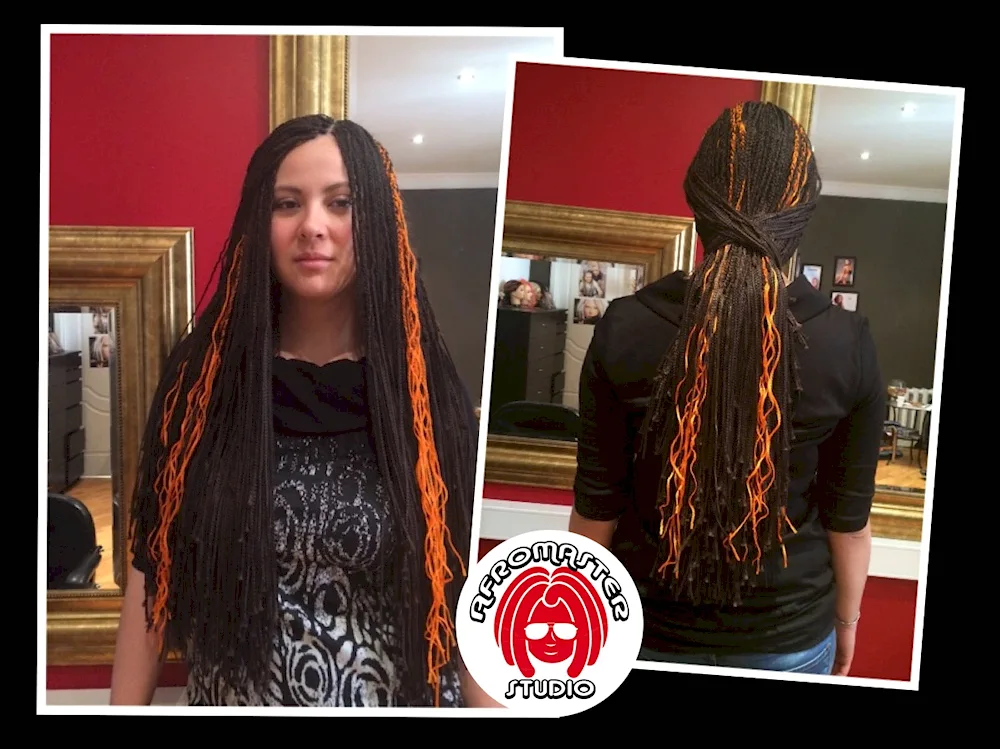 Zizi braids corrugated