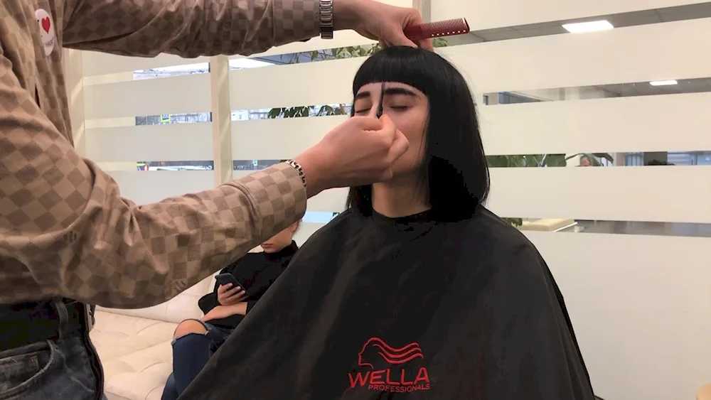 American hairdresser VKONTAKTE