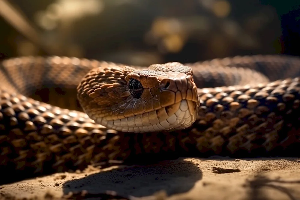 Red-tailed viper