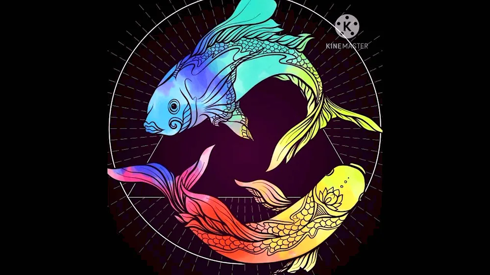 Signs of the zodiac fish