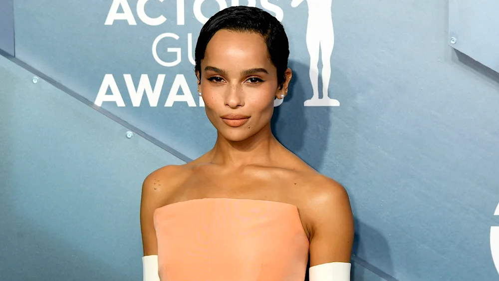 Zoe Kravitz with short hair