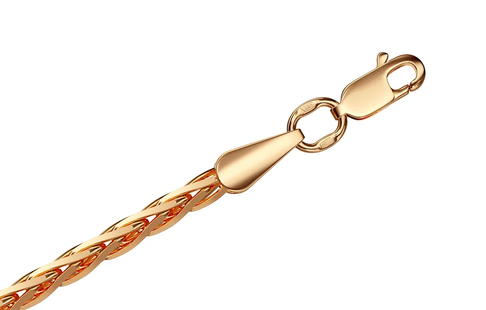 Rollo with elongated link with diamond facet