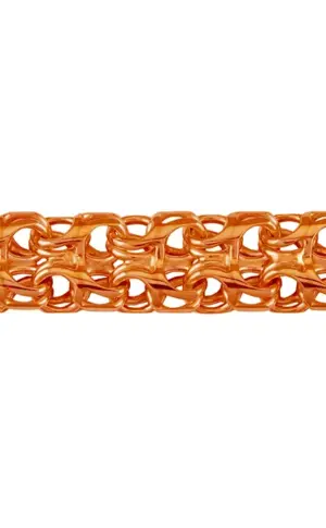 Gold chain double rhombus
