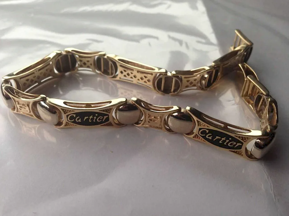 Gold Cartier bracelet