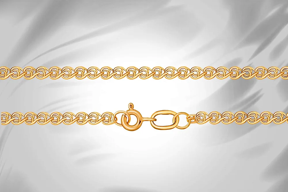 Gold bracelet braiding cordamas