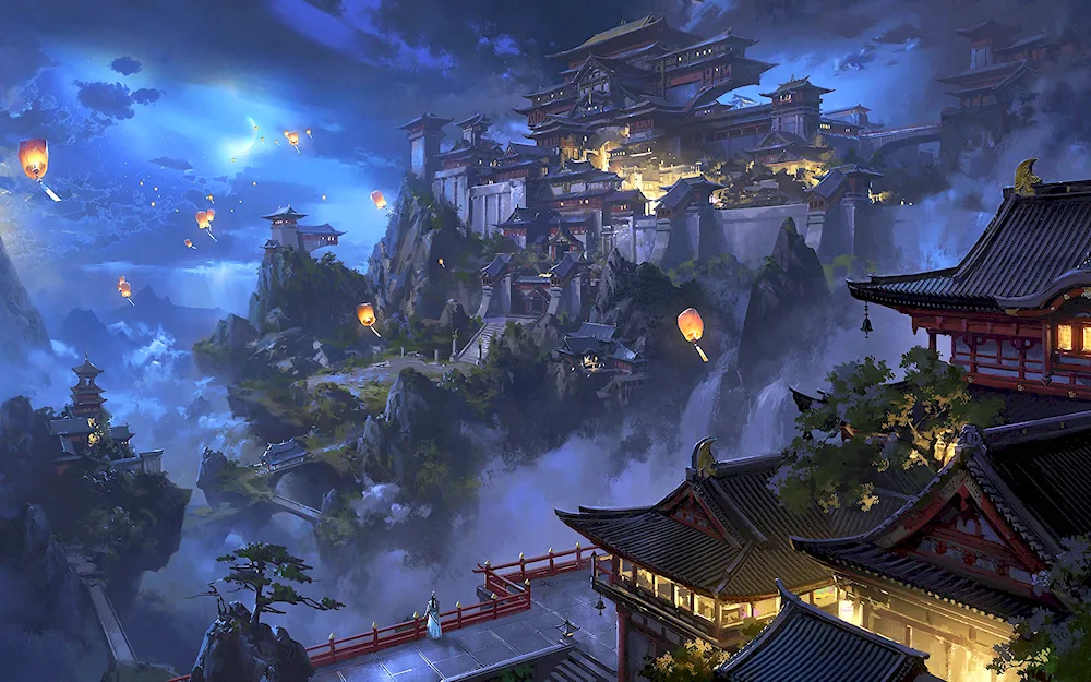 Golden Palace China concept art