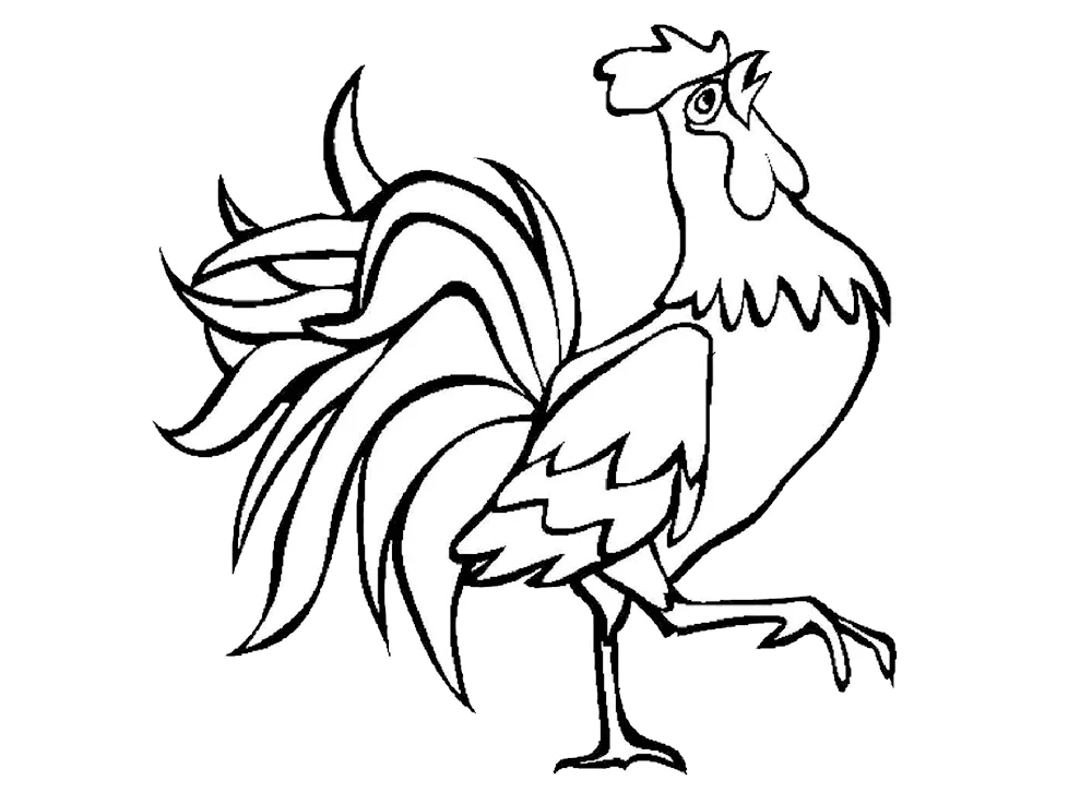 Golden Rooster Kuprin illustration