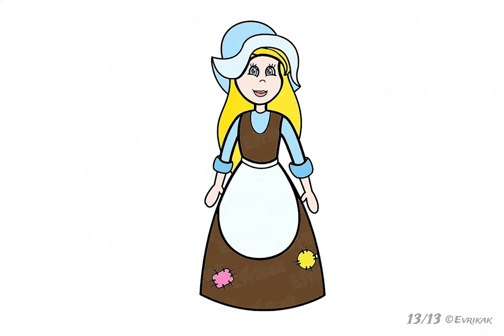 Cinderella drawing