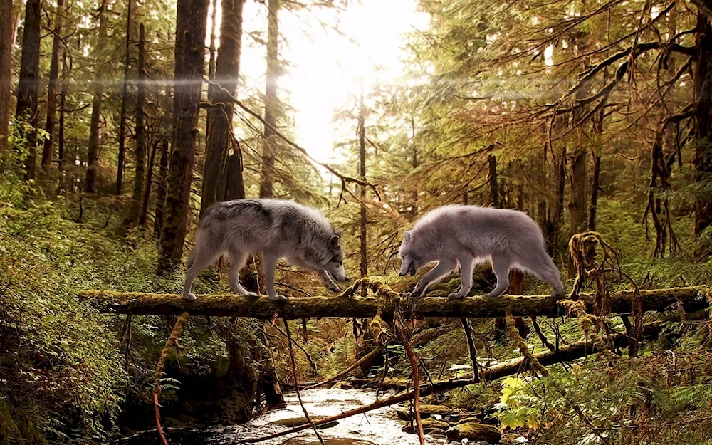 Northern reindeer Forest subspecies of the Altai-Sayan population