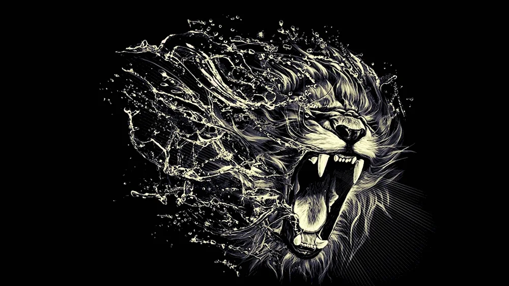 Lion Black Lion