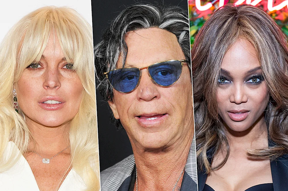 Stars with wigs